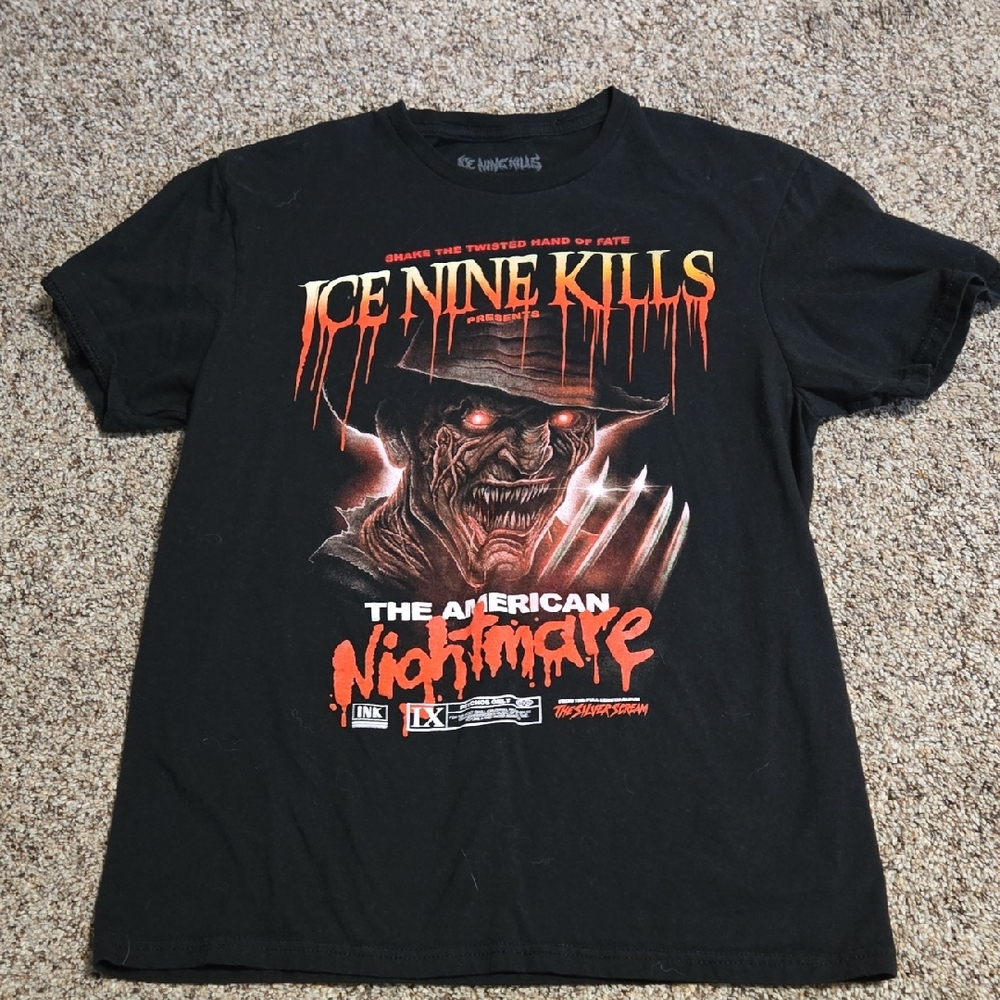 Ice Nine Kills 'The American Nightmare' Black Graphic Tee
